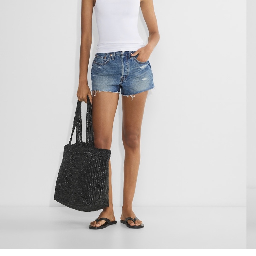 Classic Blue Denim Women's Shorts